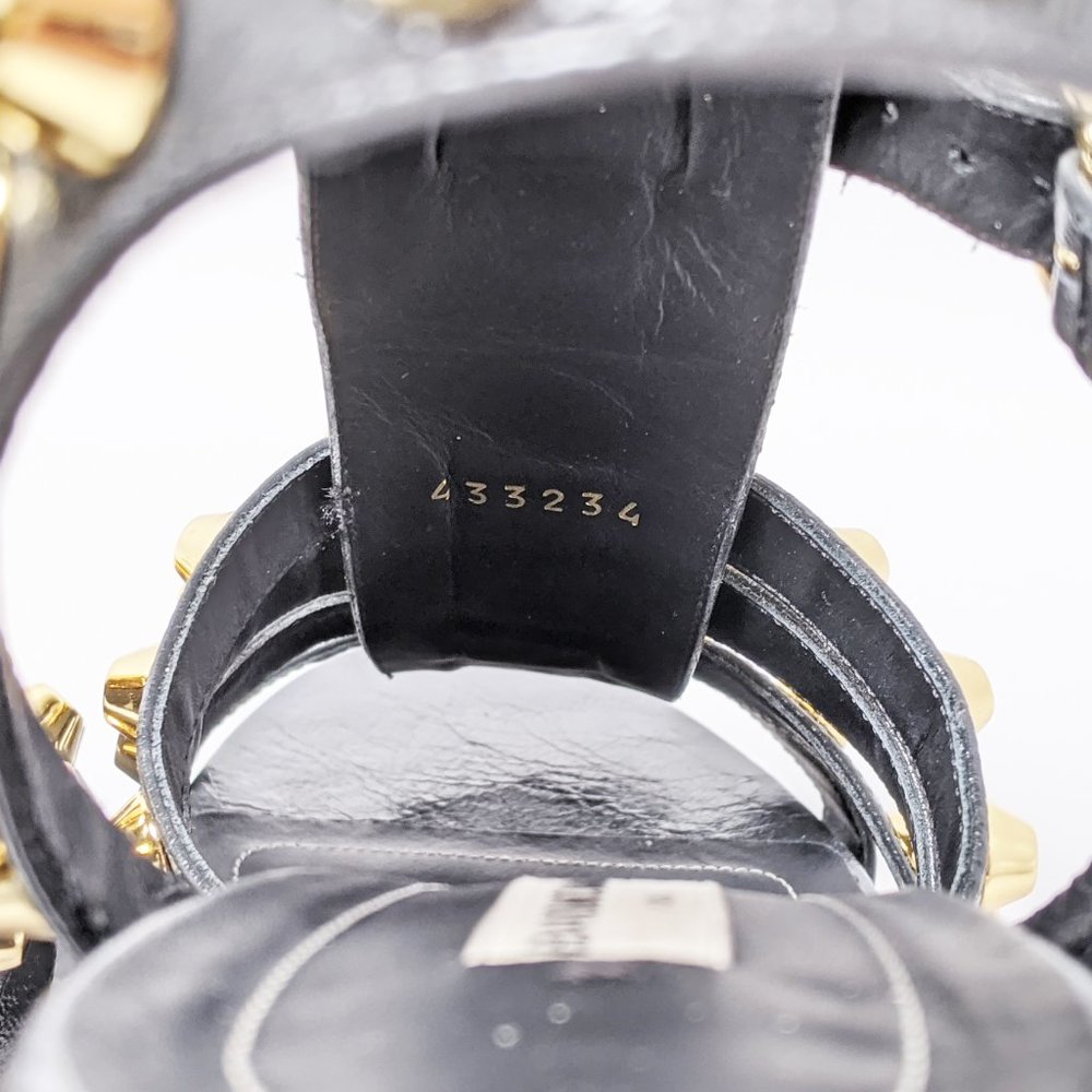 SOLD Balenciaga Giant Stud Heel Sandals - Picture 5 of 8